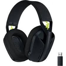 Logitech G435 Lightspeed Wireless Gaming Headset - Black | Lightweight over-ear headphones
