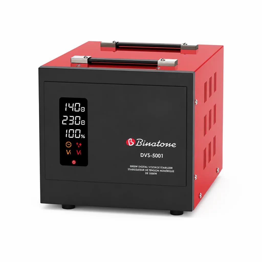 Binatone Digital Voltage Stabilizer Dvs 5001 5000w