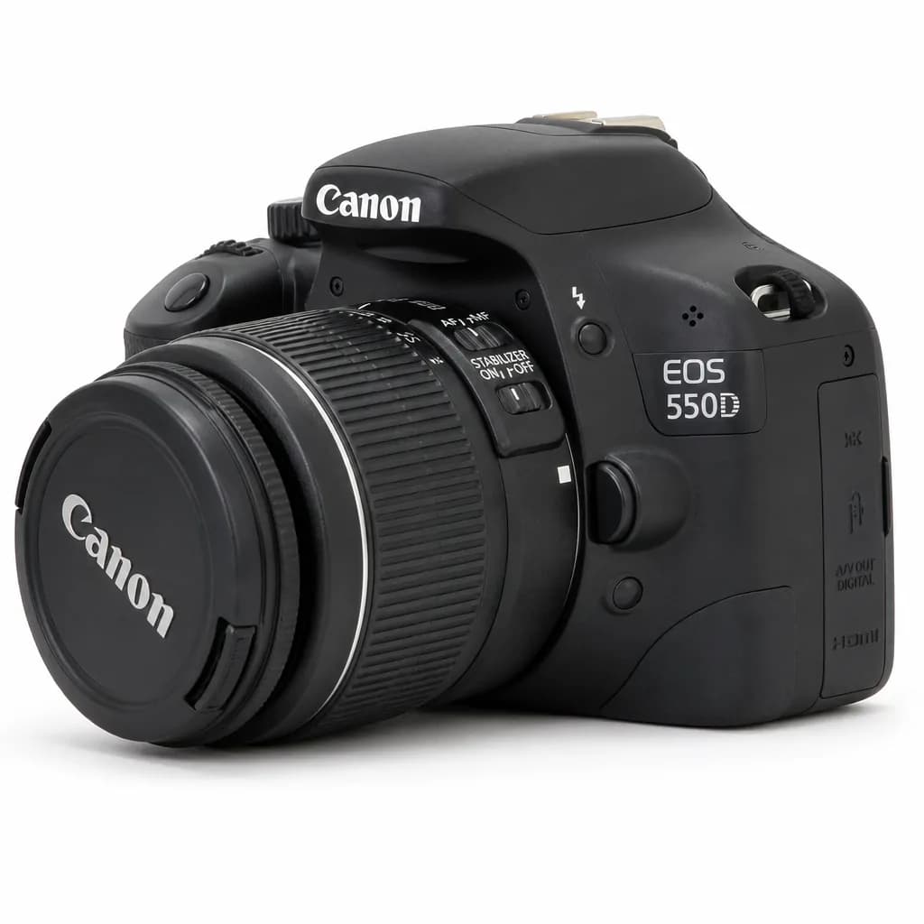 Canon EOS 550D DSLR Digital Camera with 18-55mm Lens
