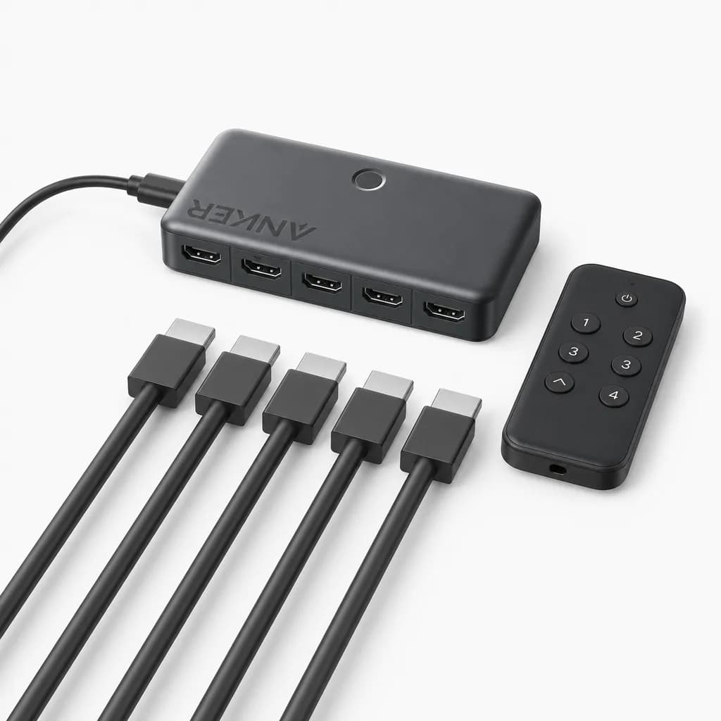 Anker A83H2 4-in-1 4K HDMI Switch