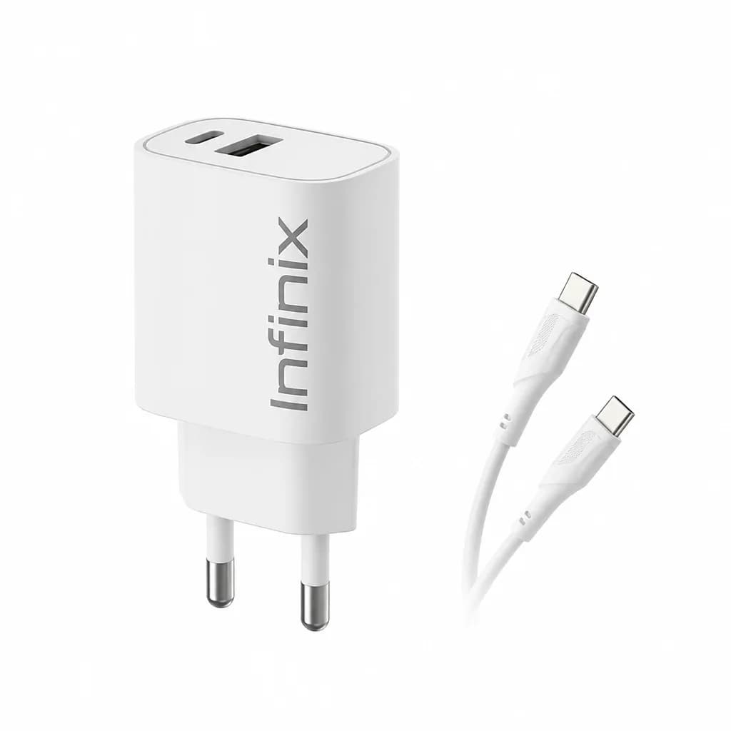 Infinix XC20UK+XDC53(GaN 20W Charger+Type C Cable)