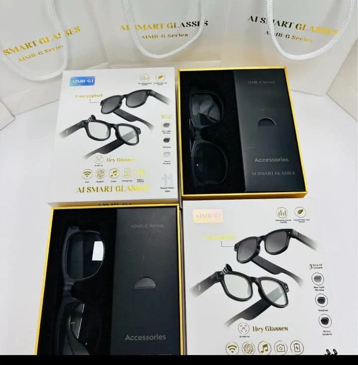 G1 Smart Ai Glass Fashionable Video Camera Ai Photo Translation Glass Object Recogn