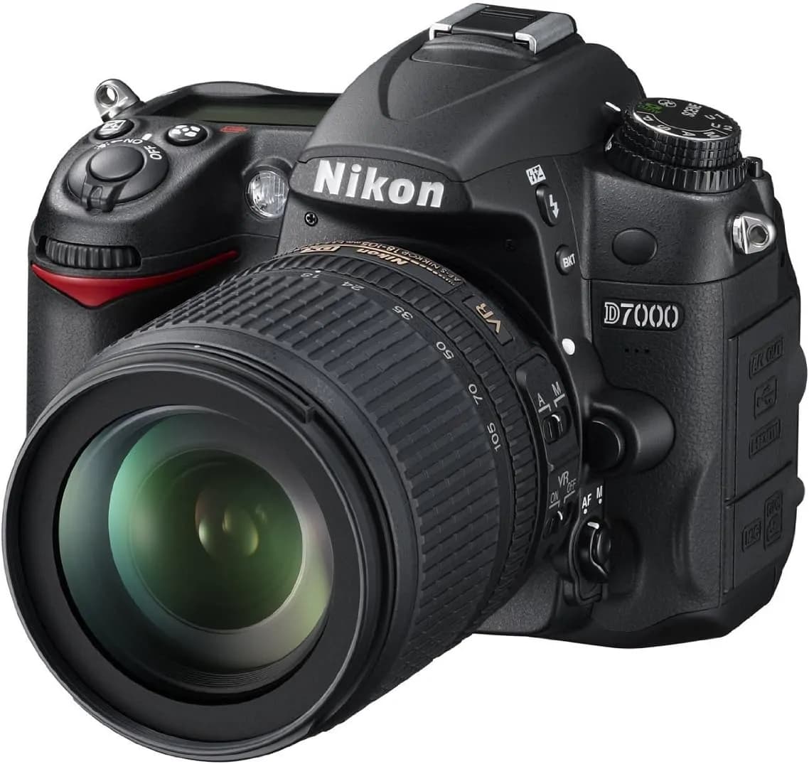 Nike Nikon D7000 Dslr Camera With 18-105mm Lens | 16.2mp/ Full Hd 1080p/ 6fps | Dx-format Cmos