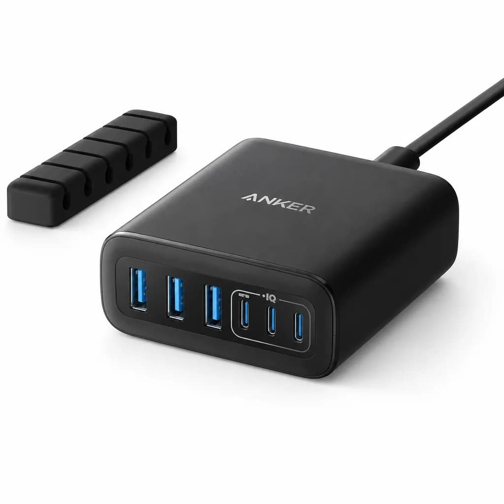 Anker 112W 6-port USB desktop charger