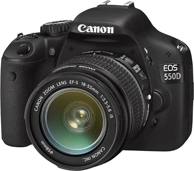 Canon Ink Cart Eos 550d Dslr Camera +18 - 55mm & 75-300mm Lens