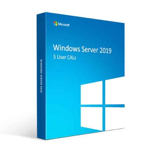 windows server 2019 user cals