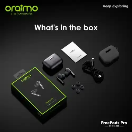 Oraimo capsule earphones hot sale