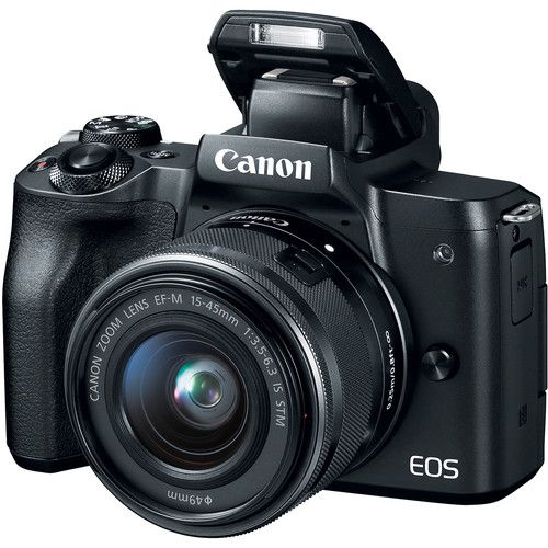 Canon EOS M50 Mirrorless Camera 15-45mm Lens