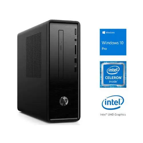 Hp Slimline 290-p0043w Intel celeron G4900 4gb 500gb Desktop
