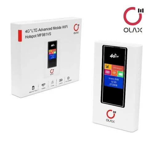 OLAX Universal 4G+ LTE-Advanced Mobile WiFi Hotspot