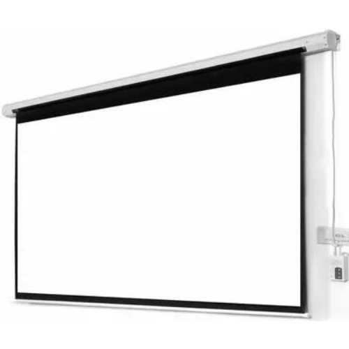 120 X 120 Remote Control Motorized Projector Screen 1