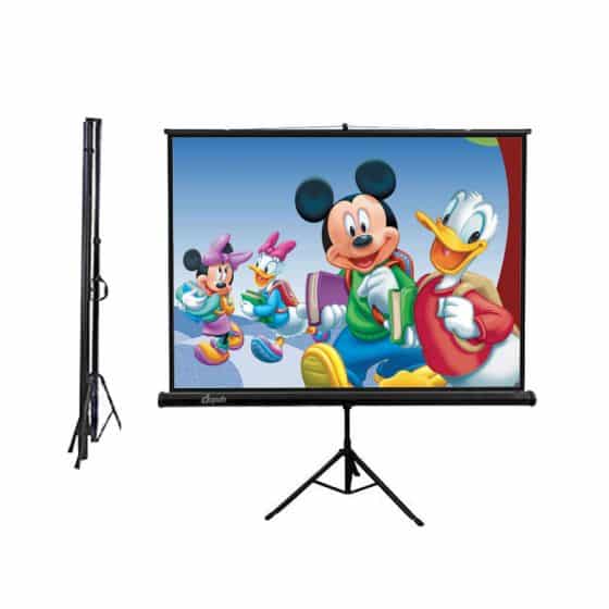 96 X 96 Tripod Projection Scree