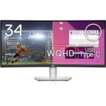 Dell S3423DWC 34-Inch Curved USB-C WQHD Monitor