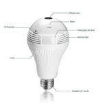 Full HD 1080P Wifi 360 Panorama IP Camera Security Lamp Panoramic E27 Bulb CCTV Home LED 1 1