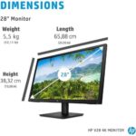 HP V28 28inches 4k Freesync Tn Monitor 1