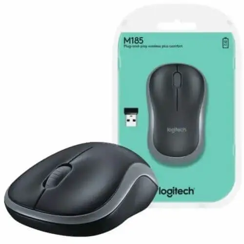 Logitech Wireless Mouse M186 Plug 1