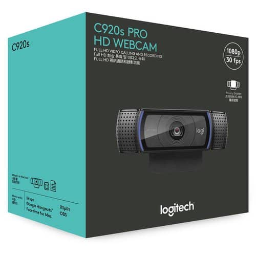 Logitech webcam C920S Pro HD