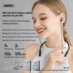 New product launch Remax RB S29 neck wearing magnetic wireless Bluetooth 5 0 headset with mic 1 Q90 1  1 1