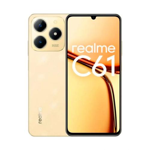 Realme C61 Dual Sim 6GB RAM 256GB Sparkle Gold
