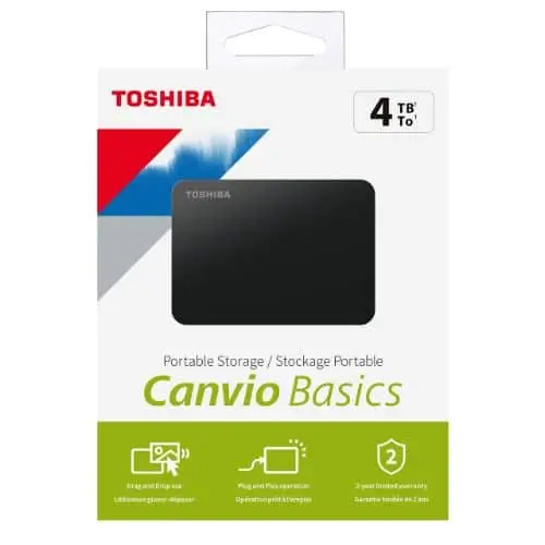 Toshiba Canvio Basics 4TB