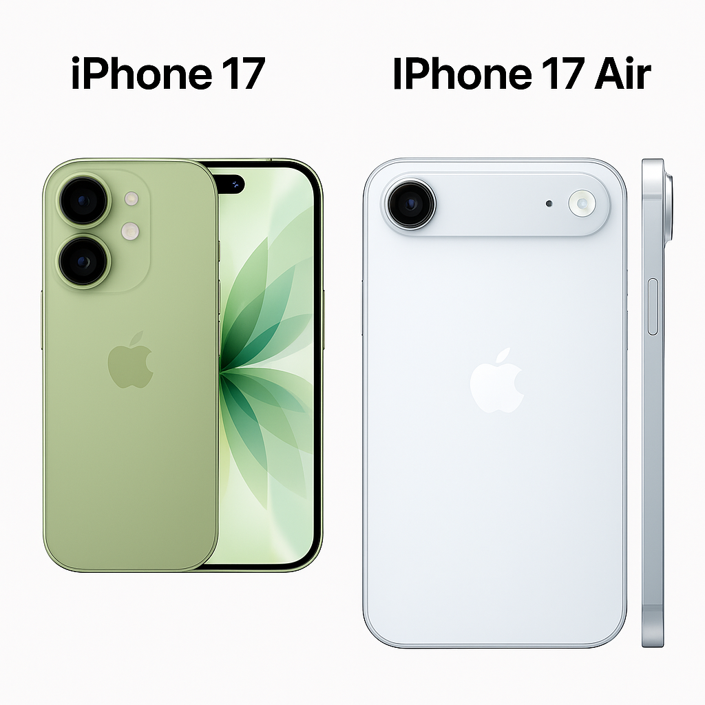 iPhone 17 vs iPhone 17 Air Which One Should You Buy in 2025