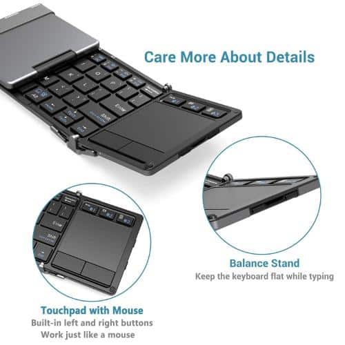 iclever IC BK08 Foldable Keyboard