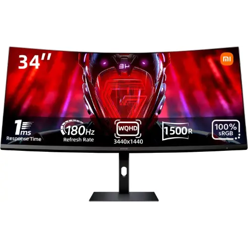 XIAOMI Curved Gaming Monitor 34 inch 180Hz High Reshed Rate