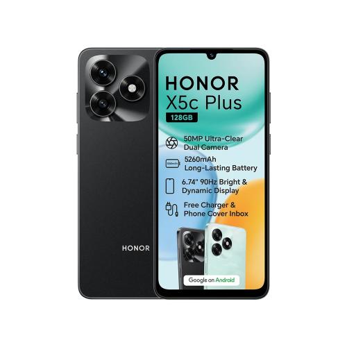 Honor X5C Plus 4gb Ram 128gb rom Android 15 5260mAh Dual Sim 4G