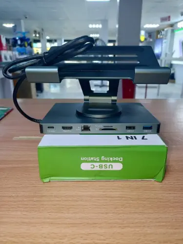7in1 Standing tablet docking station