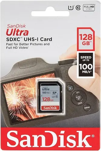 Sandisk Ultra 128gb 100mb/s Memory Card in ikeja