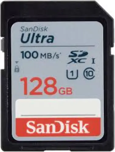 Sandisk Ultra 128gb 100mb/s Memory Card