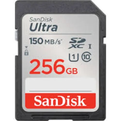 Sandisk Ultra 256gb Go 150mb/s Memory Card