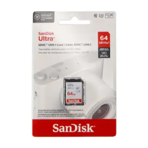SanDisk Ultra 64GB 140MB/s Memory Card in ikeja