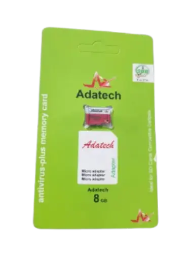 Adatech 8gb Micro Memory Card in obejor computers