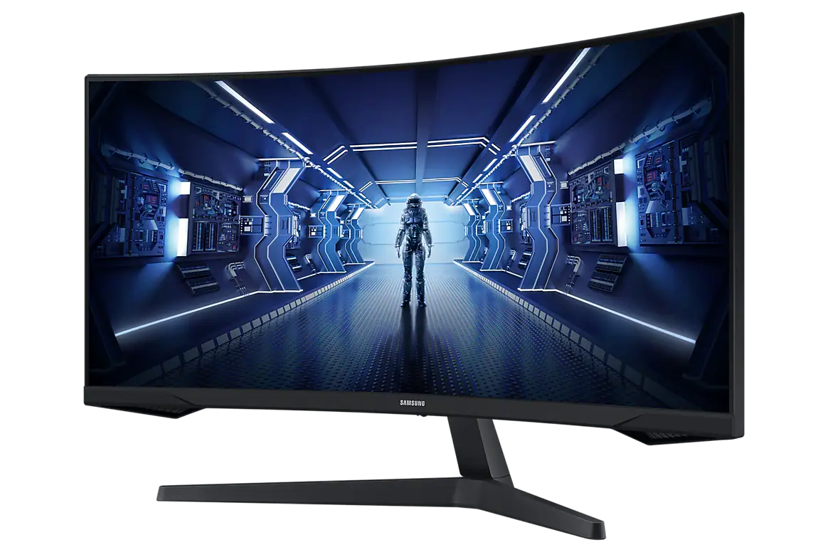 Samsung C34G55T Curved Gaming Monitor 34inch 1000R Curved display 165hz refresh hdr10 display port